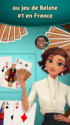 Belote.com – Belote & Coinche для Android — скриншот 2