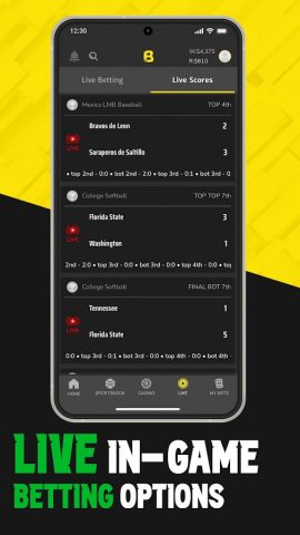 Bet On Sports для Android — скриншот 4