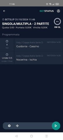 BetStatus — My Bet Slip Live для Android — скриншот 2