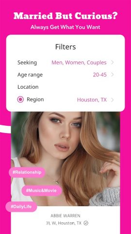 BiCupid: Date Singles, Couples для Android — скриншот 4