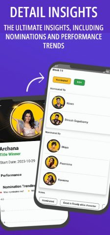 Bigg Boss | Voting | Insights для Android — скриншот 2