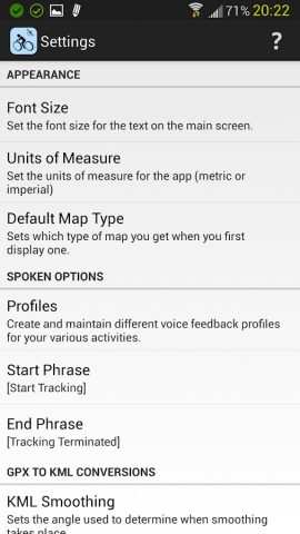 Bike Tracker для Android — скриншот 4