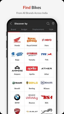BikeWale- Bikes & Two Wheelers для Android — скриншот 2