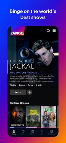 Binge для Android — скриншот 1