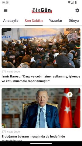 BirGün Gazetesi для Android — скриншот 2