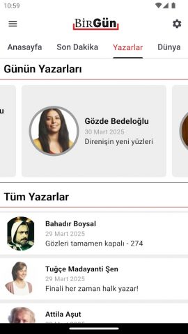 BirGün Gazetesi для Android — скриншот 3