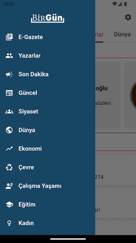 BirGün Gazetesi для Android — скриншот 4