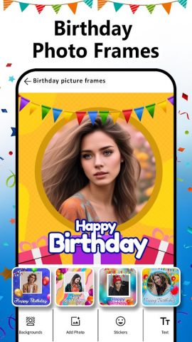 Birthday Video Maker with Song для Android — скриншот 5