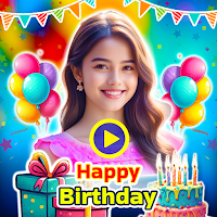 Birthday Video Maker with Song для Android
