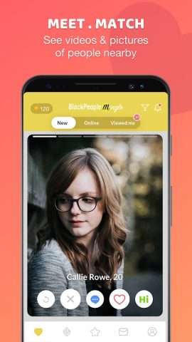 Black Dating: Chat, Meet, Date для Android — скриншот 1
