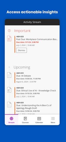 Blackboard для Android — скриншот 1