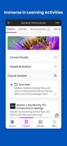 Blackboard для Android — скриншот 3