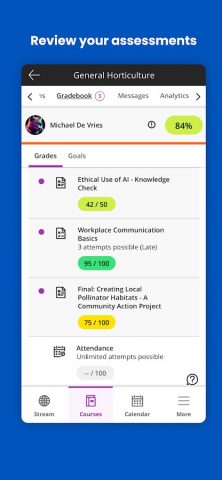Blackboard для Android — скриншот 4