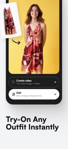 Blend: AI Videos Logos Try On для Android — скриншот 1