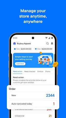 Blibli Seller Center для Android — скриншот 2
