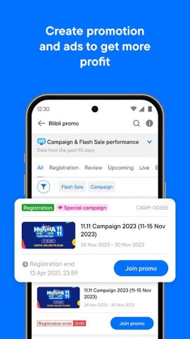 Blibli Seller Center для Android — скриншот 5