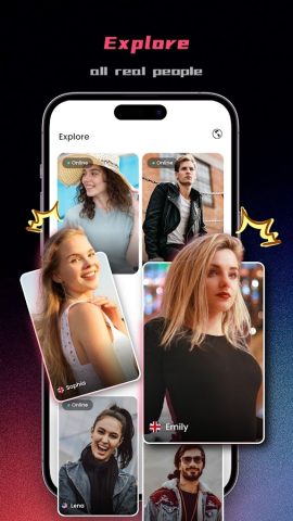 Bling — Video Chat для Android — скриншот 1