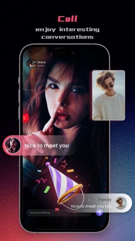 Bling — Video Chat для Android — скриншот 2