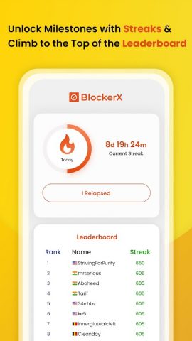 BlockerX: Porn Blocker для Android — скриншот 5