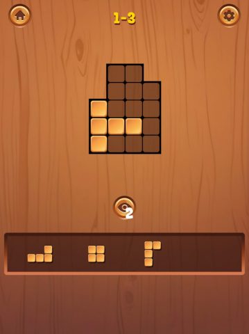 Блок пазл кубики: wood бласт для Android — скриншот 5