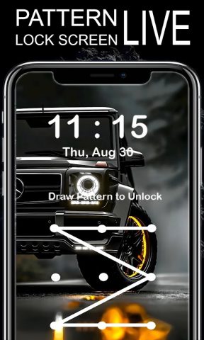 Блокировка шаблона для Android — скриншот 3