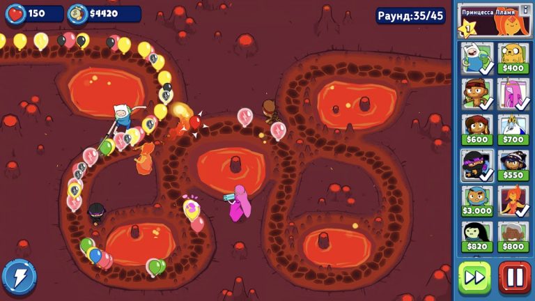 Bloons Adventure Time TD — скриншот 4