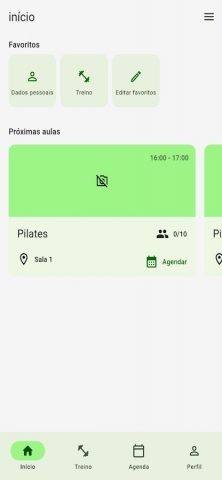 Bluefit для Android — скриншот 1