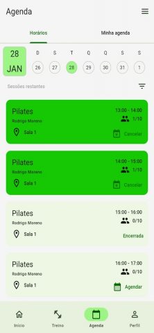 Bluefit для Android — скриншот 3