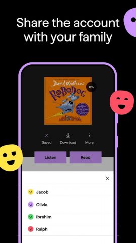 BookBeat Audiobooks & E-books для Android — скриншот 4