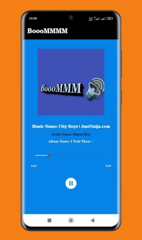Boom для Android — скриншот 2