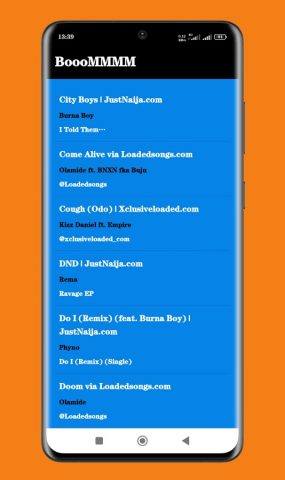 Boom для Android — скриншот 4