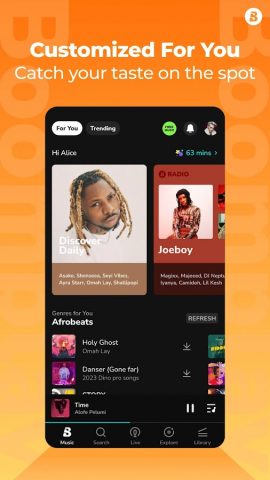 Boomplay — Download Music MP3 для Android — скриншот 2