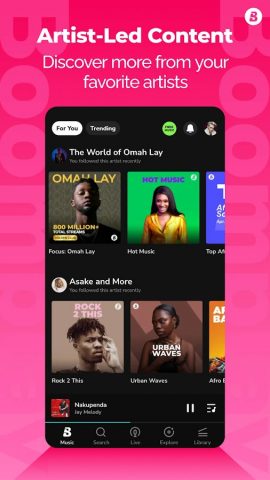 Boomplay — Download Music MP3 для Android — скриншот 3