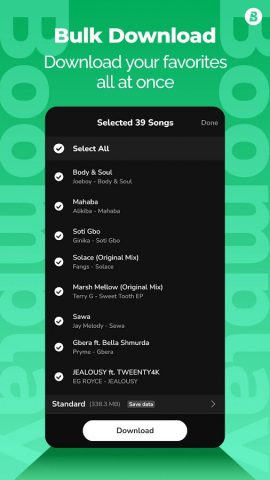 Boomplay — Download Music MP3 для Android — скриншот 4