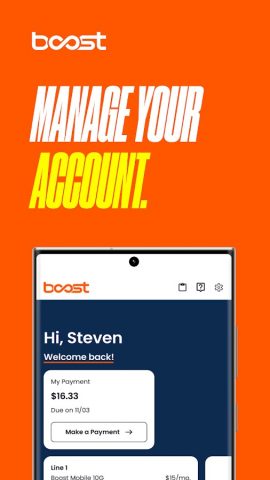 Boost Mobile для Android — скриншот 2