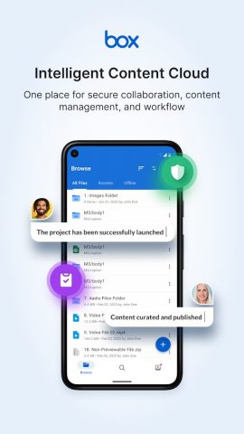 Box для Android — скриншот 1