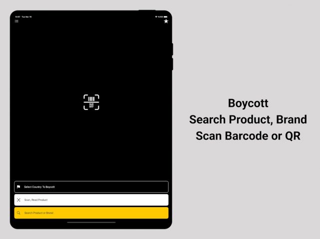 Boycott, Scan QR, Barcode для Android — скриншот 5
