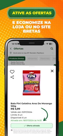 Bretas для Android — скриншот 3