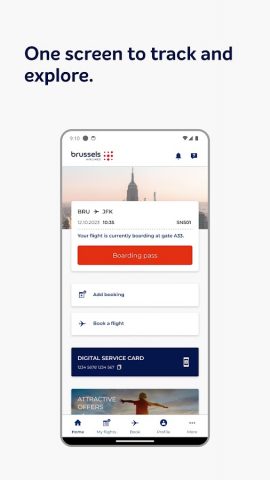 Brussels Airlines для Android — скриншот 2