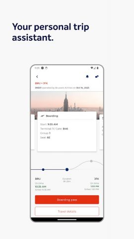 Brussels Airlines для Android — скриншот 4