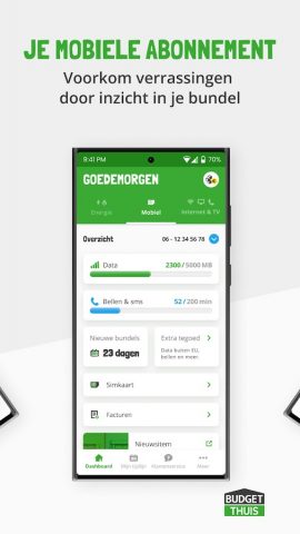 Budget Thuis для Android — скриншот 5