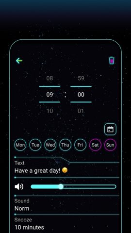 Будильник Музыкальный для Android — скриншот 3