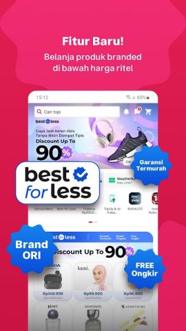 Bukalapak для Android — скриншот 1