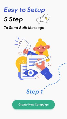Bulk Sender for Marketing для Android — скриншот 3