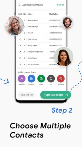 Bulk Sender for Marketing для Android — скриншот 4