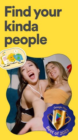 Bumble For Friends: Meet IRL для Android — скриншот 1