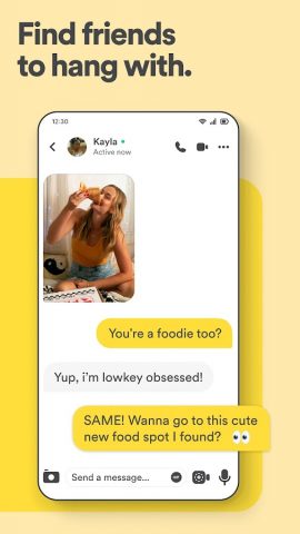 Bumble For Friends: Meet IRL для Android — скриншот 4