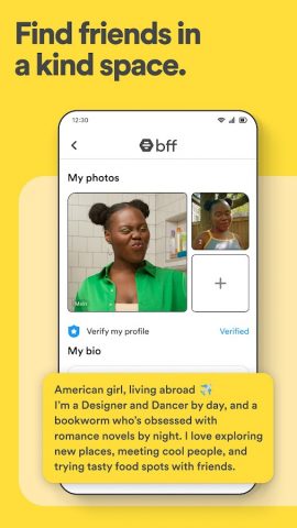 Bumble For Friends: Meet IRL для Android — скриншот 5