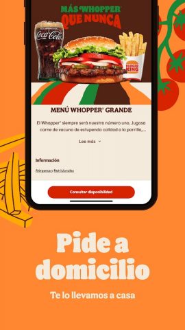 Burger King España для Android — скриншот 2