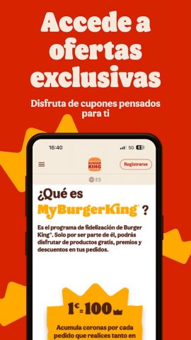 Burger King España для Android — скриншот 3